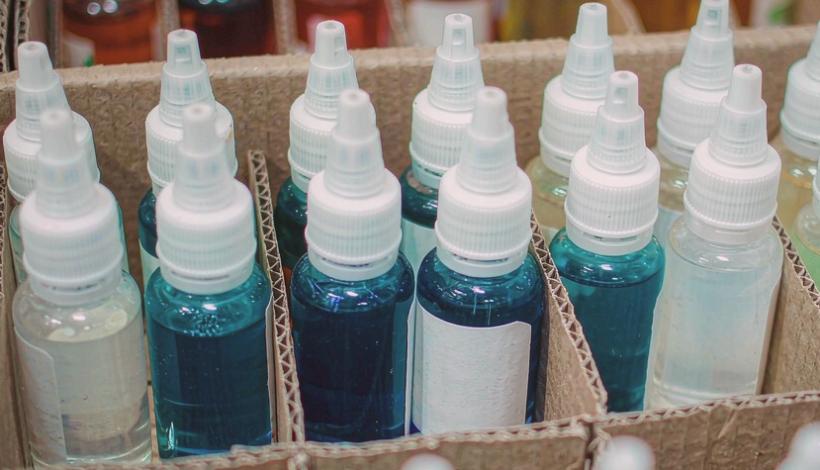 Middle East Intense Flavor Liquids packaging detail