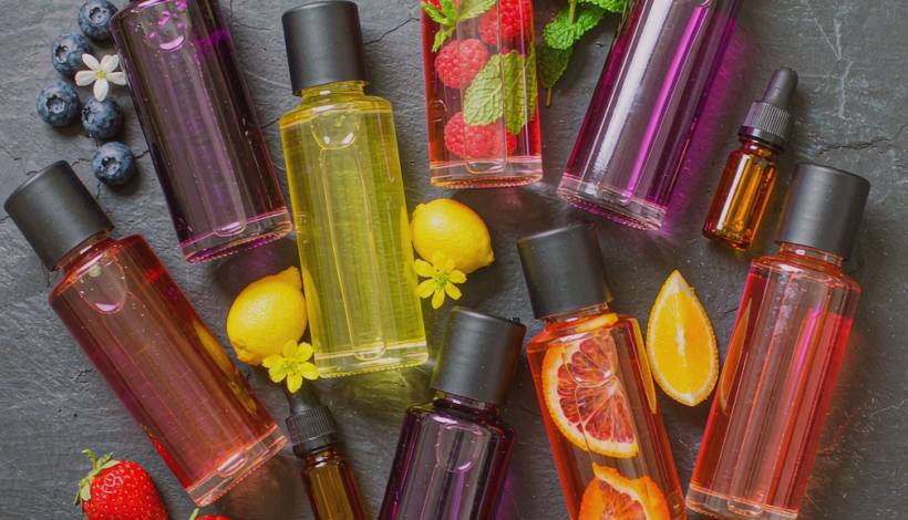 Middle East Intense Flavor Liquids packaging detail