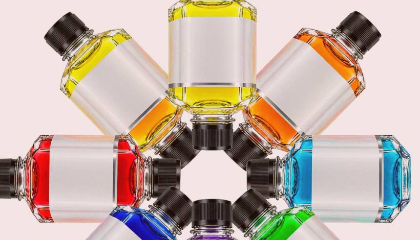 Middle East Intense Flavor Liquids packaging detail