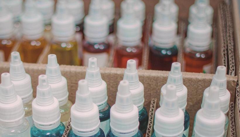 Middle East Intense Flavor Liquids packaging detail