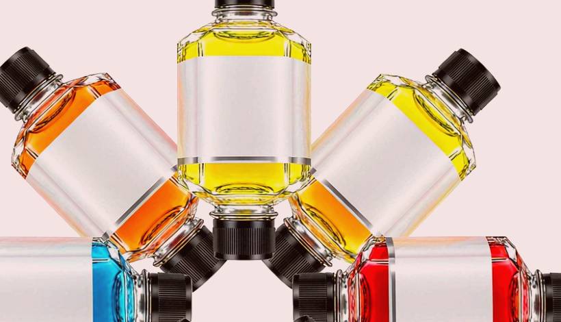 Middle East Intense Flavor Liquids packaging detail