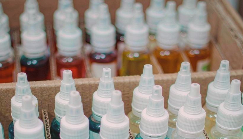Middle East Intense Flavor Liquids packaging detail