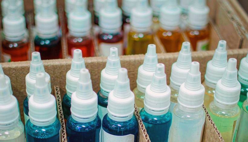 Middle East Intense Flavor Liquids packaging detail