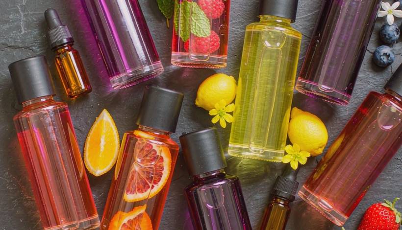 Middle East Intense Flavor Liquids packaging detail
