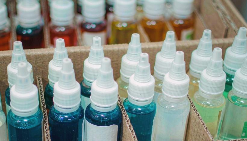 Middle East Intense Flavor Liquids packaging detail