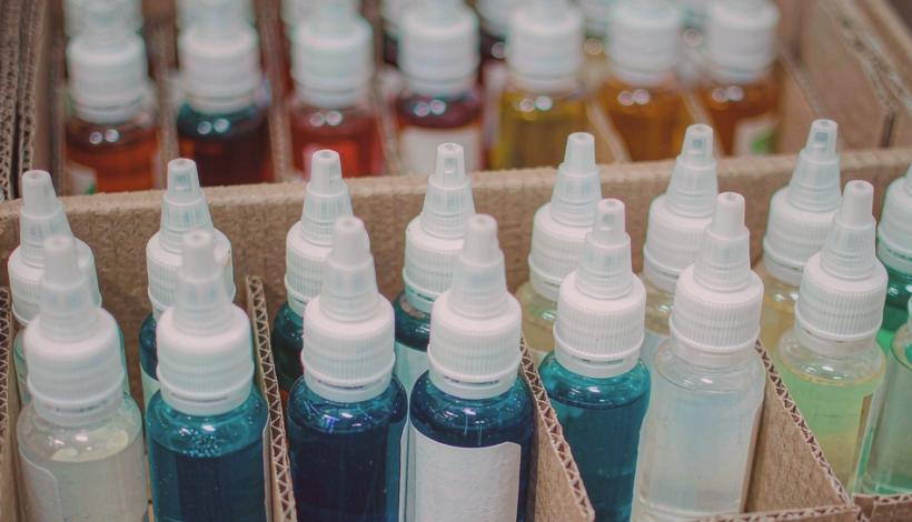 Middle East Intense Flavor Liquids packaging detail