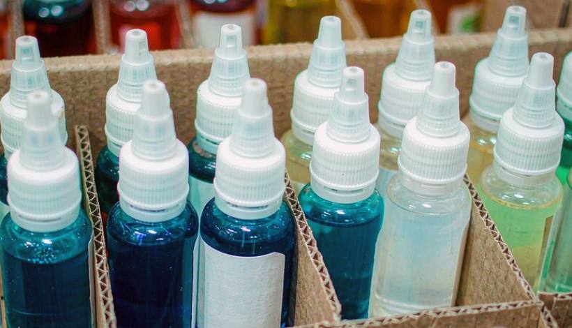 Middle East Intense Flavor Liquids packaging detail
