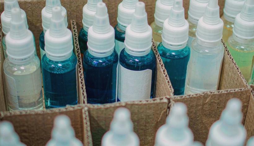Middle East Intense Flavor Liquids packaging detail
