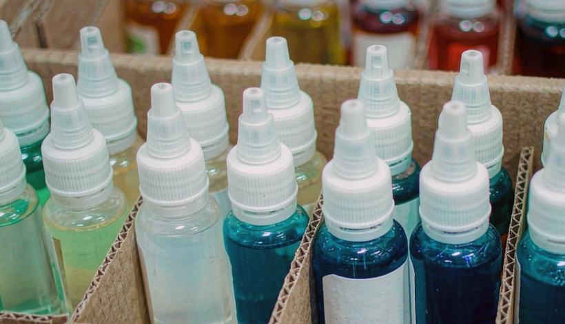 Middle East Intense Flavor Liquids packaging detail