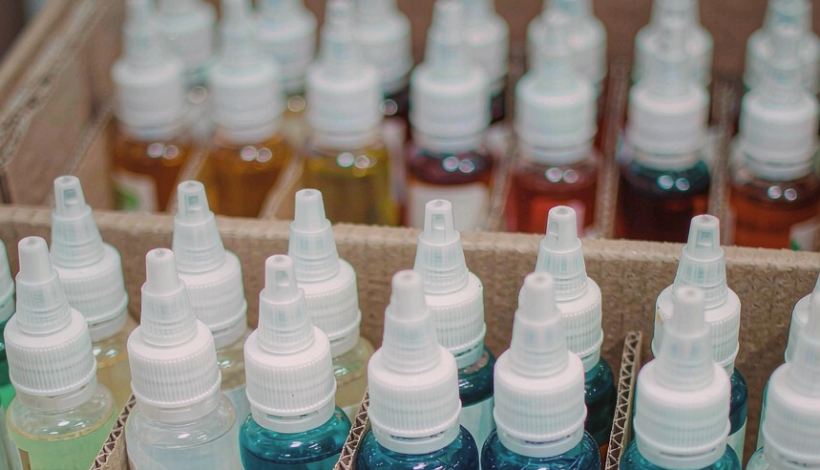 Middle East Intense Flavor Liquids packaging detail