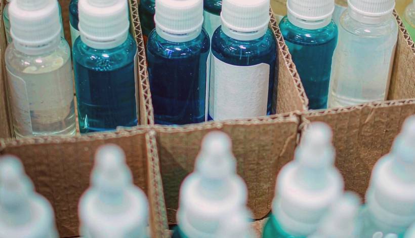 Middle East Intense Flavor Liquids packaging detail